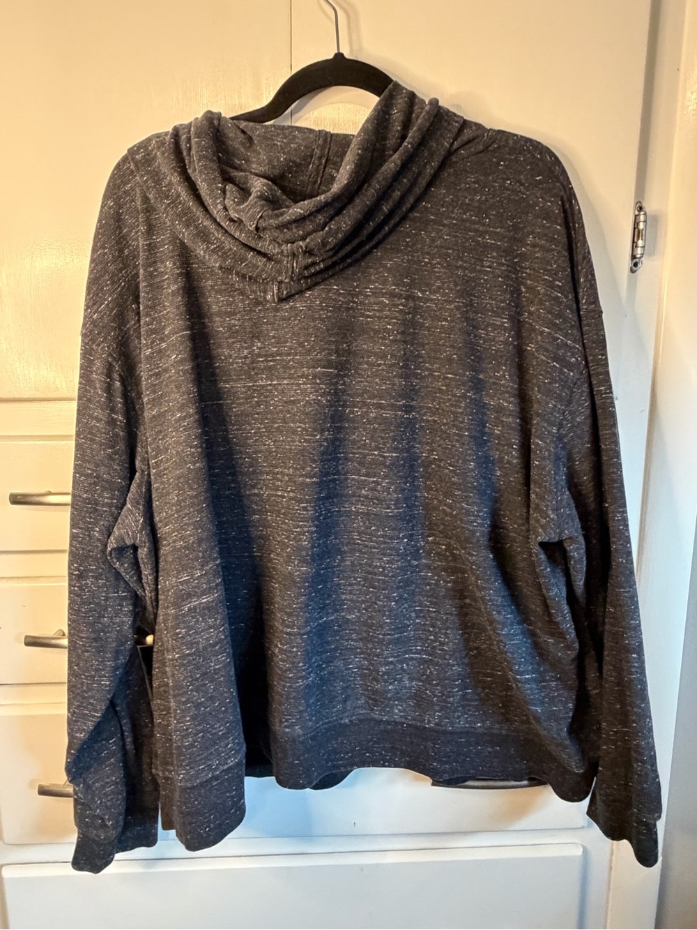 Nike Womens 3X Dark Heather Gray Pullover - Nike Logo - Picture 3 of 4